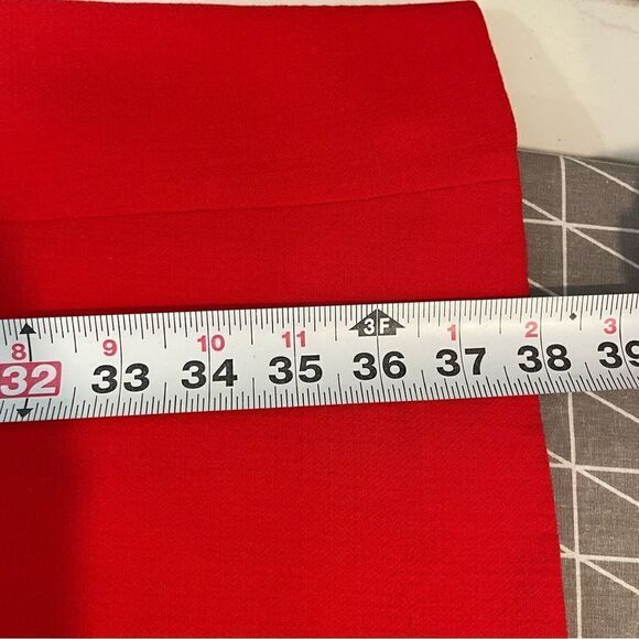 LAFAYETTE 148 Red Sheath Crew Neck Office Dress - Picture 11 of 11